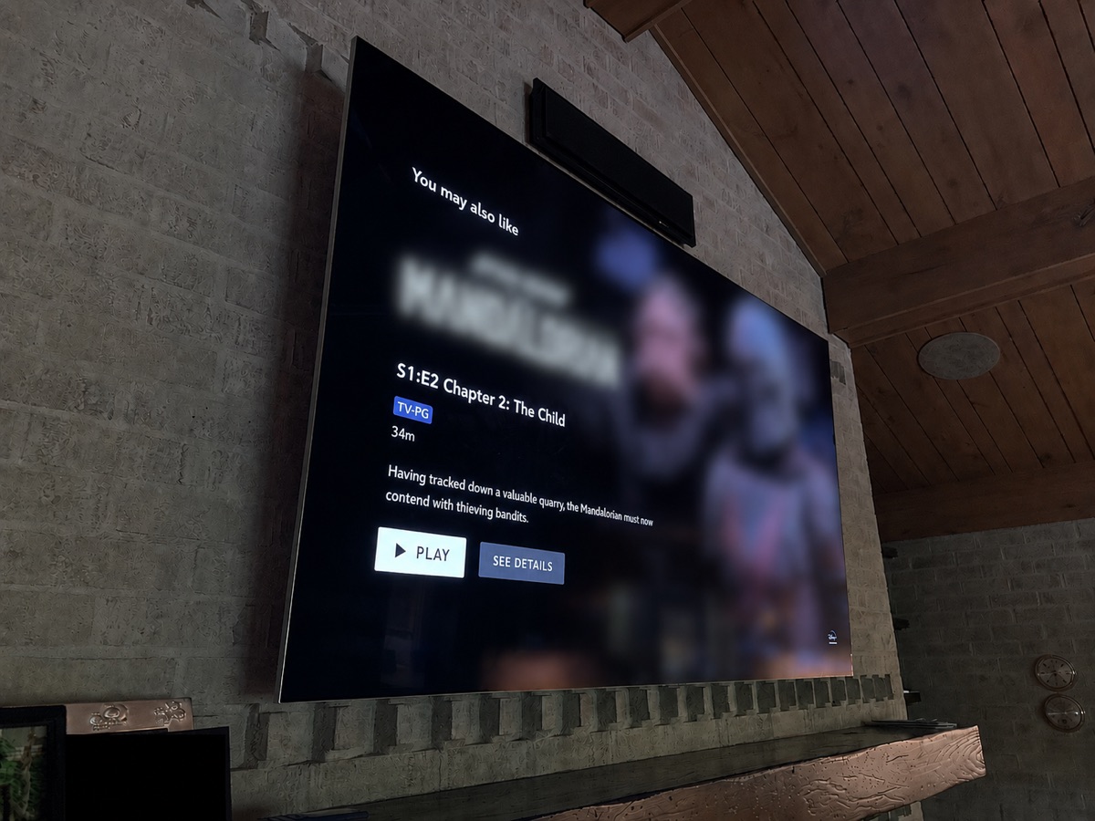Home theater installation